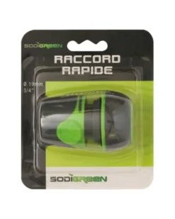 Raccord rapide, tuyau, PVC, 19mm – Sodise