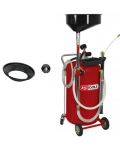 Récupérateur d'huile par gravité et aspiration 90 L + 160.0004 - KS TOOLS