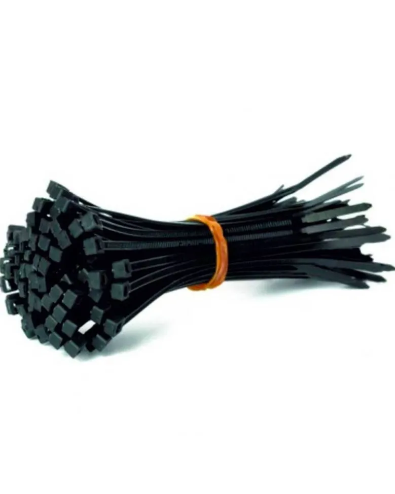 Rilsan, noir 368 x 4.8 mm, 100pcs - Dialann