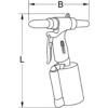 Riveteuse pneumatique (2,4 à 4,8 mm) - KS TOOLS
