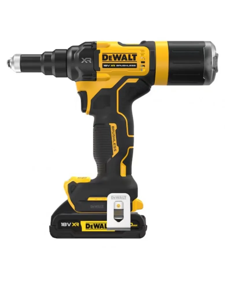 Riveteuse, XR 18V 2 Ah brushless 4,8 mm, coffret TSTAK (DCF403D2GT-QW) - Dewalt