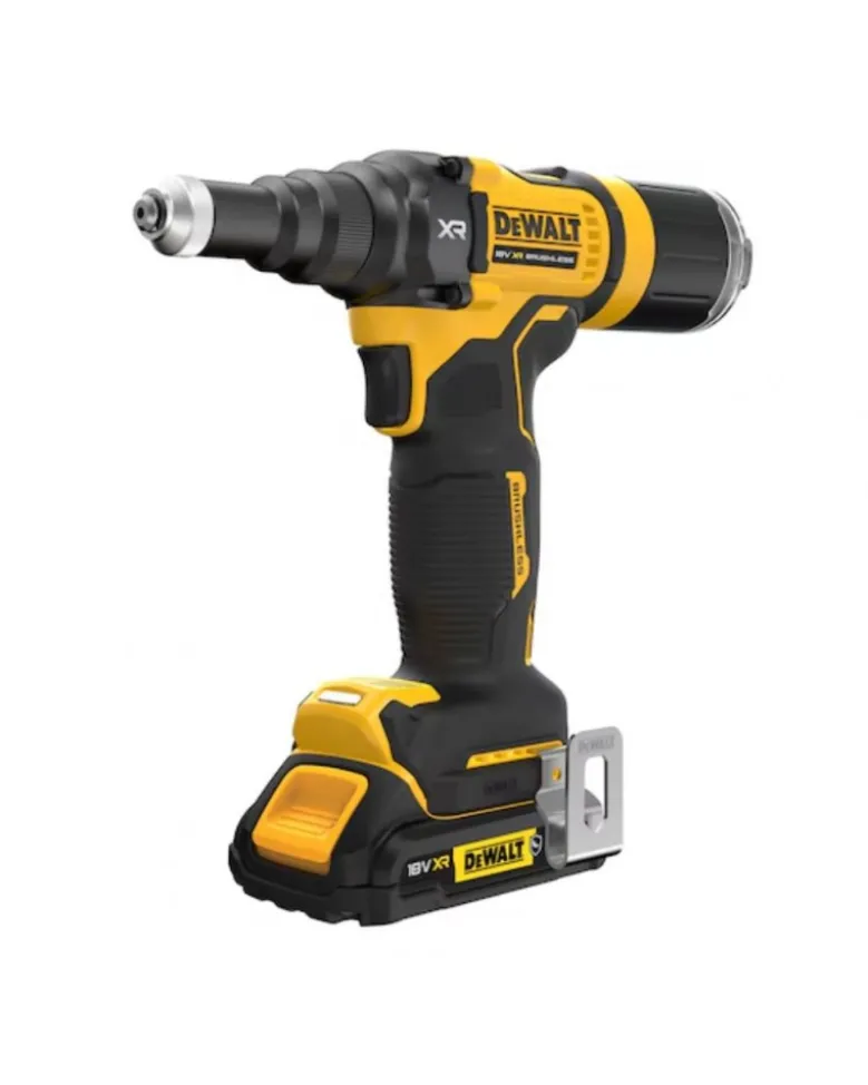 Riveteuse, XR 18V 2 Ah brushless 4,8 mm, coffret TSTAK (DCF403D2GT-QW) - Dewalt