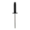 Rivet expansé, noir, ø4.8 x 19.8 mm, 25pcs - Restagraf