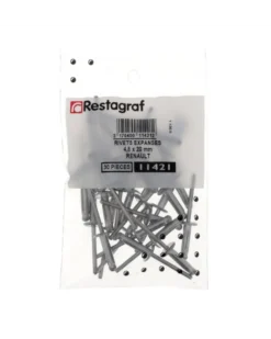 Rivet expansé, ø4.8 x 19.8 mm, 30pcs - Restagraf