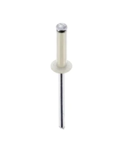 Rivet épanoui, blanc, 4x16mm, 52pcs - Restagraf