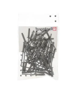 Rivet épanoui, blanc, 4x16mm, 52pcs - Restagraf