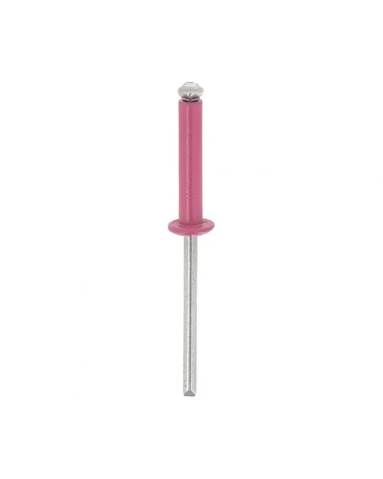 Rivet épanoui, rose, ø4x20mm, x20 - Restagraf