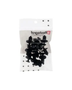 Rivet plastique, bouclier, ø8.2 mm à 8.4 mm, x12 - Restagraf