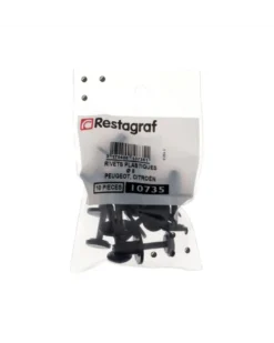 Rivet plastique, pare boue et carter d’aile, ø8 mm, x10 - Restagraf