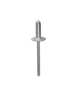 Rivet, tête large, aluminium 4,8 x 14 mm, 53 pcs - Restagraf
