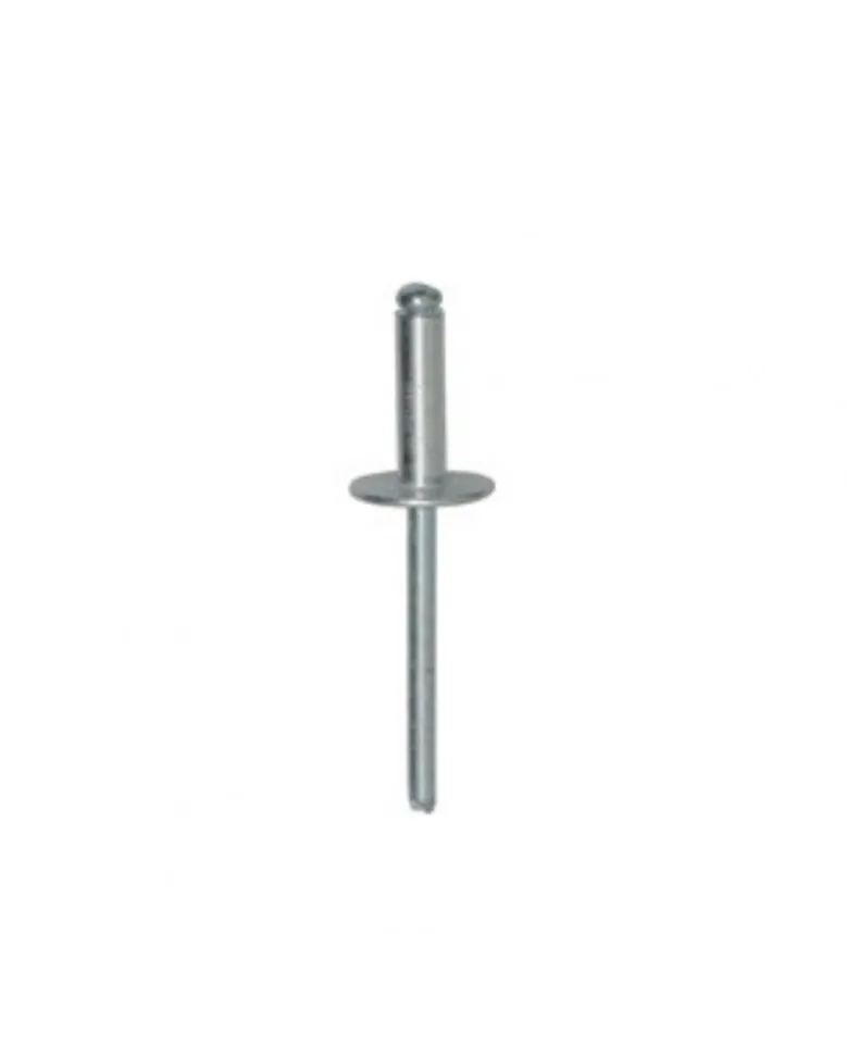 Rivet, tête large, aluminium 4,8 x 16 mm, 48 pcs - Restagraf