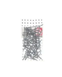 Rivet, tête large, aluminium 4,8 x 16 mm, 48 pcs - Restagraf