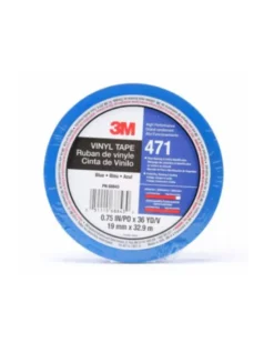 Ruban adhésif​, vinyle, bleu, 19mm x 33m 0.14mm - 3M