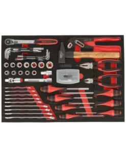 Servante atelier, Racing, 5 tiroirs + 84 outils inclus - KSTOOLS