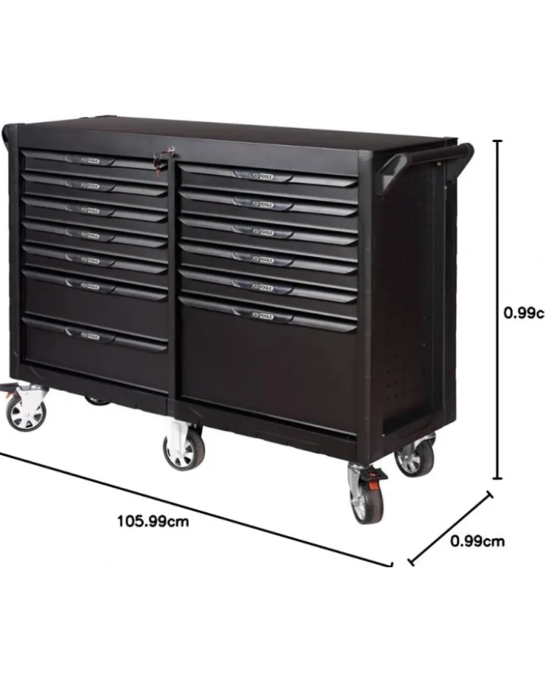 Servante d'atelier vide, 13 tiroirs "Ultimate" (816.0013) - KS TOOLS