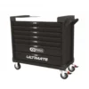 Servante d’atelier, vide, XL noire, 7 tiroirs - KS TOOLS