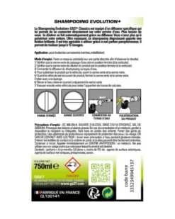 Shampooing Evolution + Jusqu'à 15 Lavage 750 ml - GS27