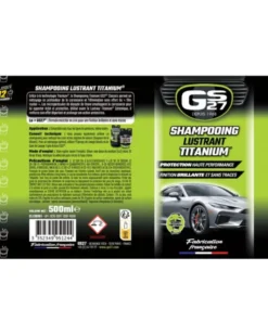 Shampooing titanium, 500 ml - GS27