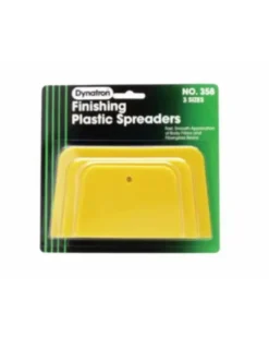 Spatule mastic carrosserie, dynatron, jaune, lot de 3 - 3M