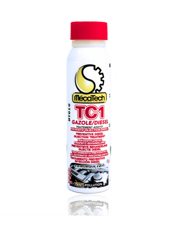 TC1 traitement diesel préventif nettoyant injecteurs, 200ml - Mecatech