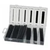 Thermorétractables, noires, 100mm, 100 gaines- Sodise