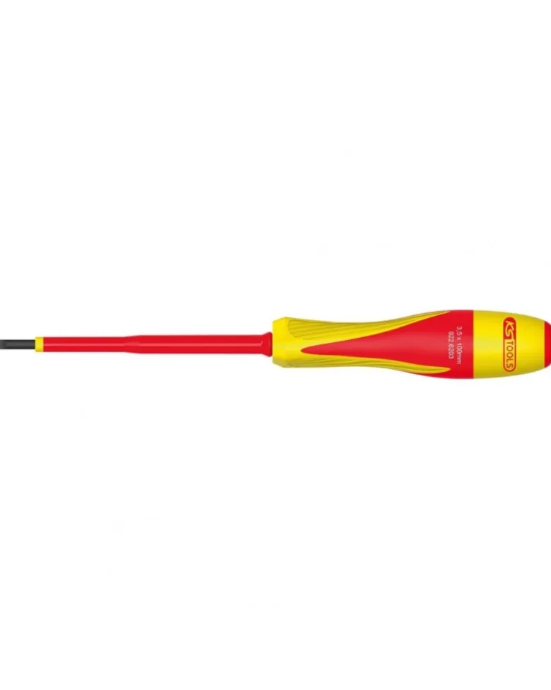 Tournevis isolé, fente, 1000V - Kstools