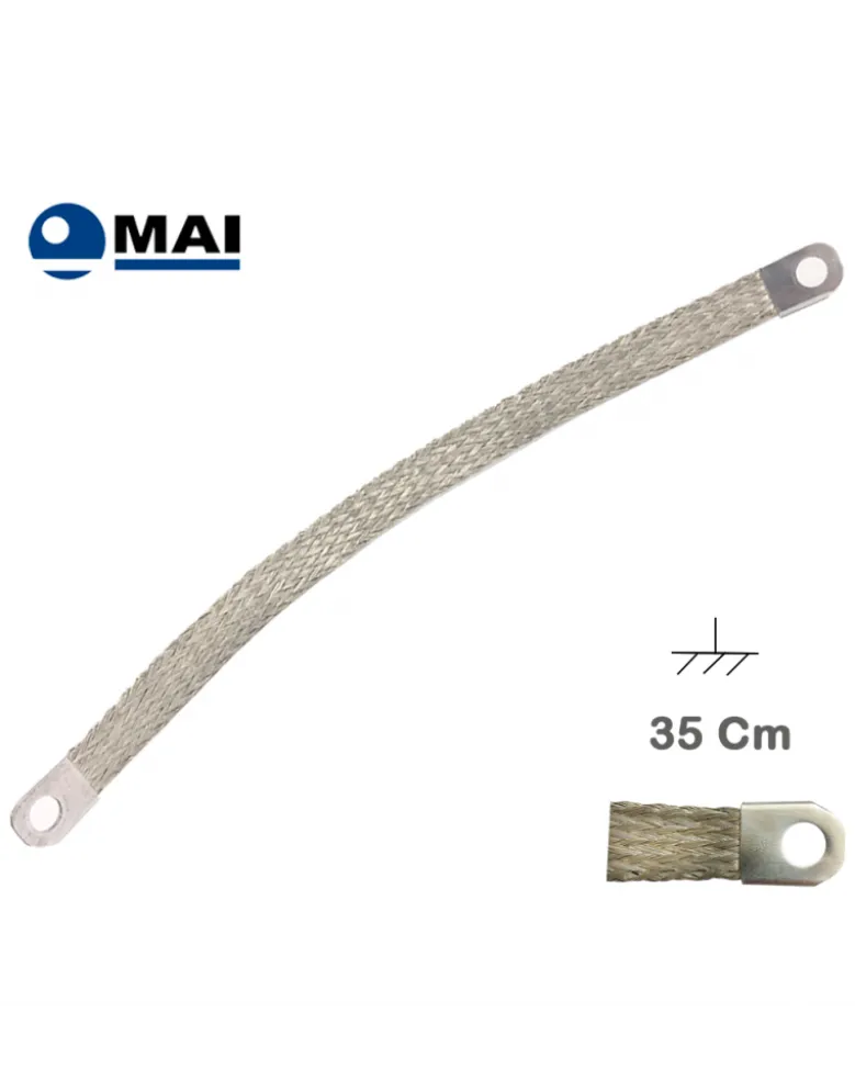Tresse de Masse 35 cm Marque MAI