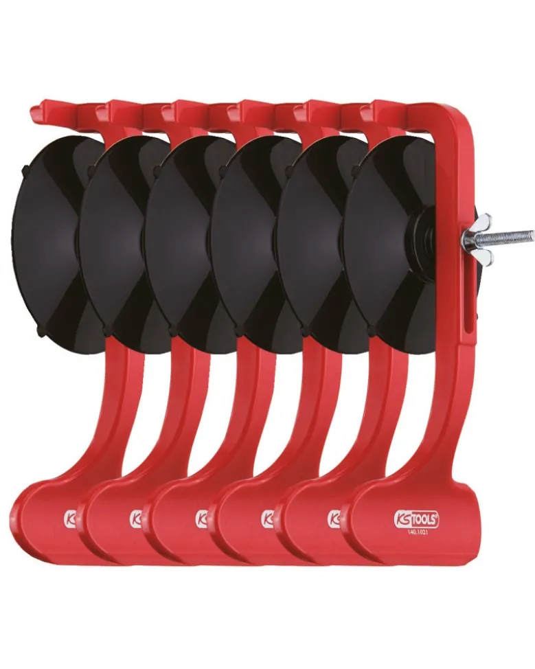 Ventouses universelles de maintien de position x6 KS TOOLS