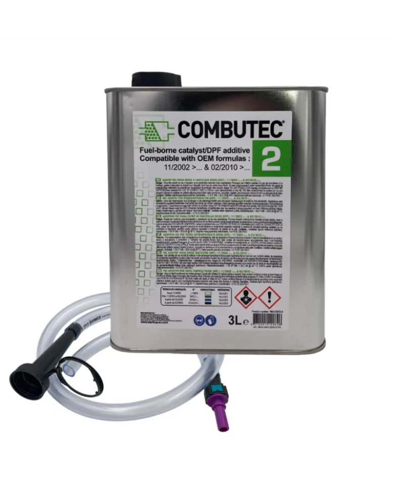Additif FAP Cérine 176 ou INFINEUM 7995 Vert kit de remplissage Warm Up Combutec 2 3 Litres