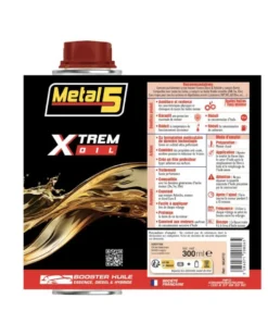 Additif huile moteur, 300ml Xtrem oil - Metal 5
