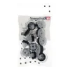 Agrafe panneau de porte, ø8.2 mm, 12pcs - Restagraf