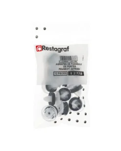 Agrafe panneau de porte, ø8.2 mm, 12pcs - Restagraf