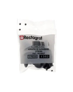 Agrafes de garnissage, garniture intérieure, ø 8 mm, 12 pcs - Restagraf