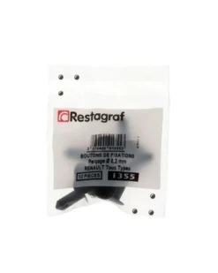 Agrafes de garnissage, garniture de porte, ø 8,2 mm, 12pcs - Restagraf