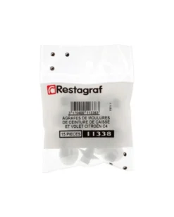 Agrafes de moulure, ceinture de caisse, ø 8,2/8,5 mm, 15 pcs - Restagraf