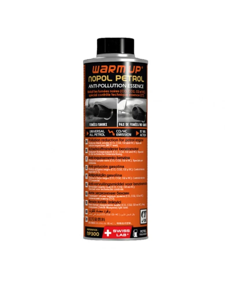 Anti pollution essence, Nopol petrol 300 ml - Warm Up