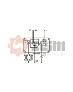 Appareil de commande, temps de préchauffage SEIM Ref : 064210