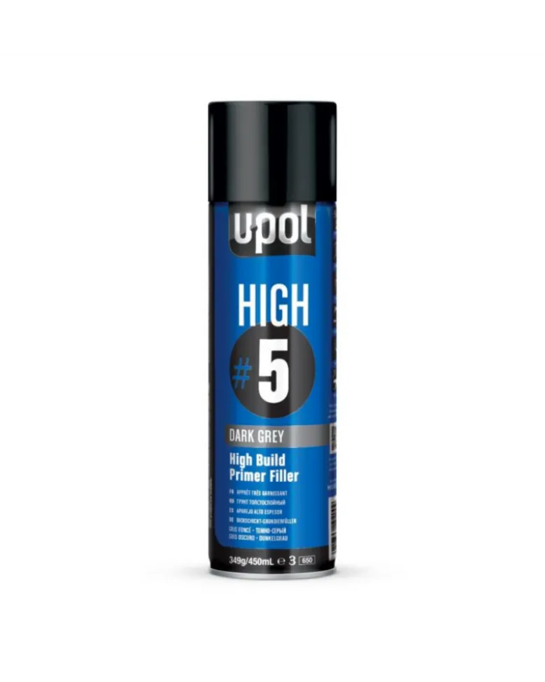 Apprêt carrosserie, gris foncé, 450 ml - Upol
