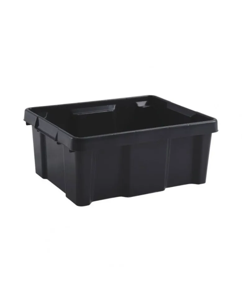 Bac de rangement plastique, 20L, 433 x 342 x 172mm - SODISE