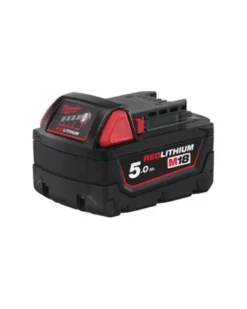 Batterie milwaukee m18 5ah, red lithium, 18v