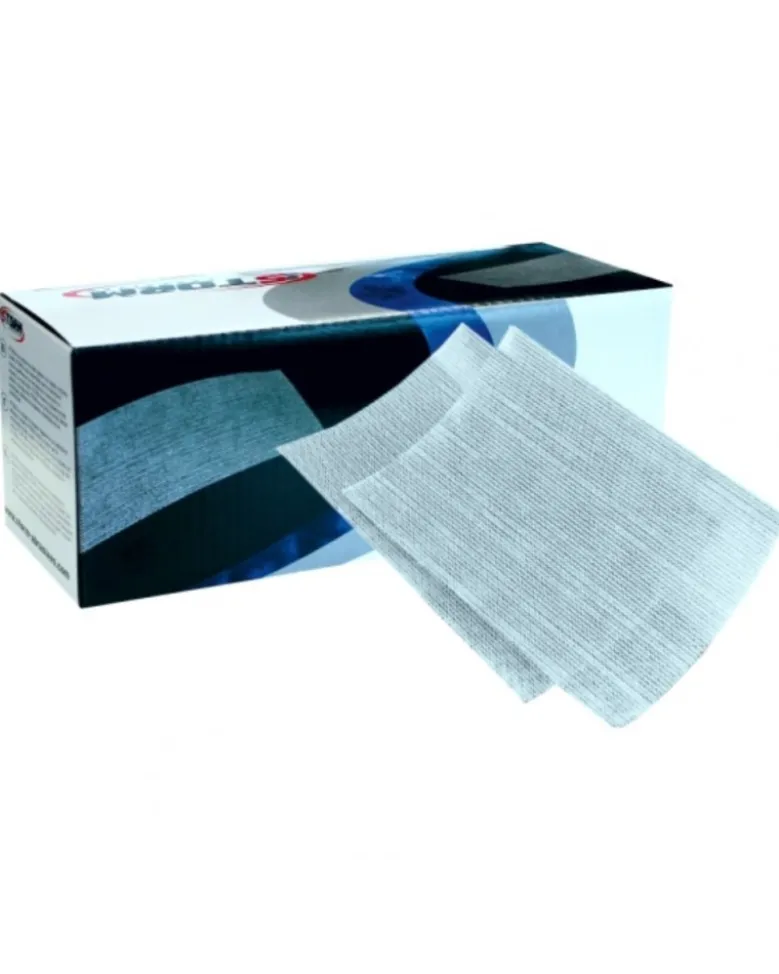 Boîte de 50 coupes velcro, grain 180, 70 x 420 mm - Dialann