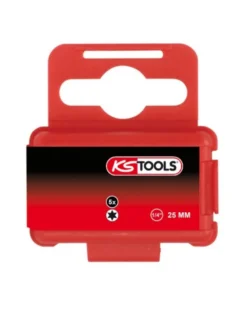 Boîte de 5 embouts de vissage TORX®, L.25 mm, 1/4'', T27 - KS TOOLS