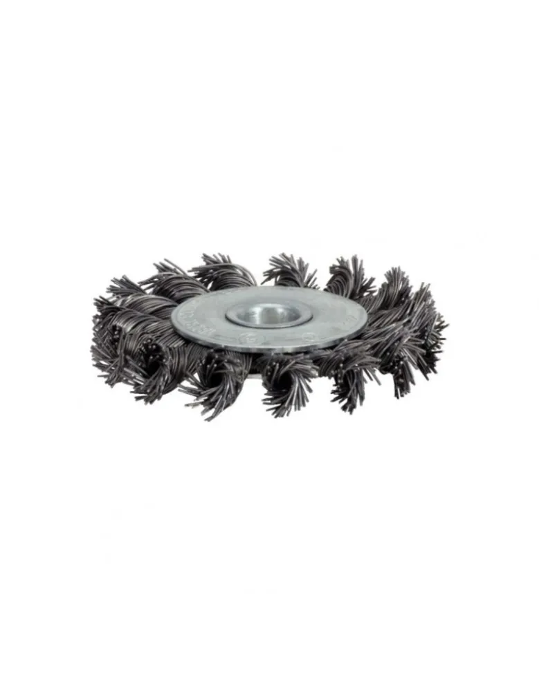 Brosse circulaire, acier torsadé, 0.5 mm, Ø125 mm - KSTOOLS