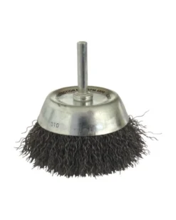 Brosse métallique, coupe tige 6mm, fil acier ondulé 75mm – Sodise