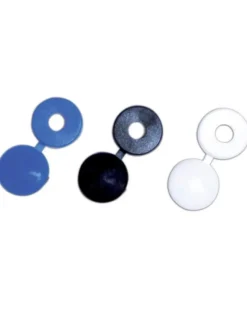 Cache Rivets, bleu, noir et blanc, 20pcs - Fixeco