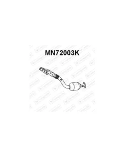 Catalyseur en coude VENEPORTE Ref : MN72003K