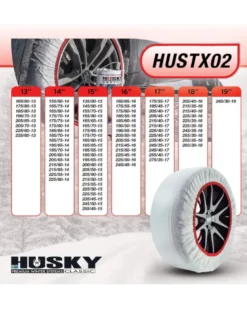 Chaussettes à neige, taille M - Husky
