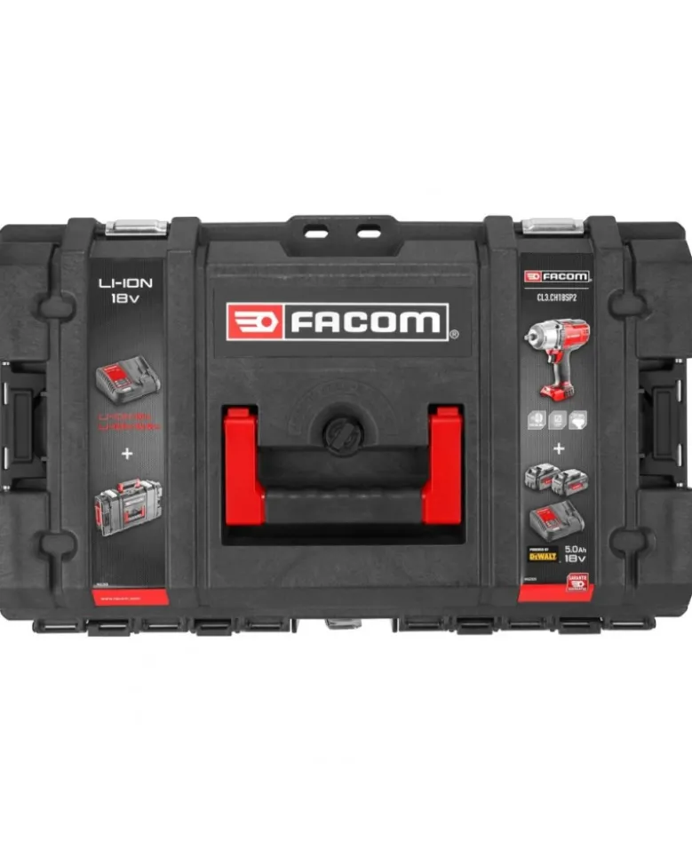 Clé à choc sans fil, 5.0 Ah, 18V, ½” - Facom