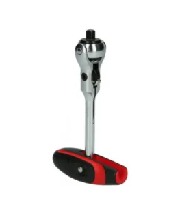 Clé à cliquet 1/4", à tête pivotante et poignée en T - KSTOOLS
