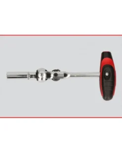 Clé à cliquet 1/4", à tête pivotante et poignée en T - KSTOOLS